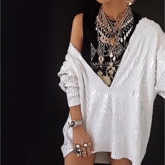 Zara Tops - Zara Sequin Top